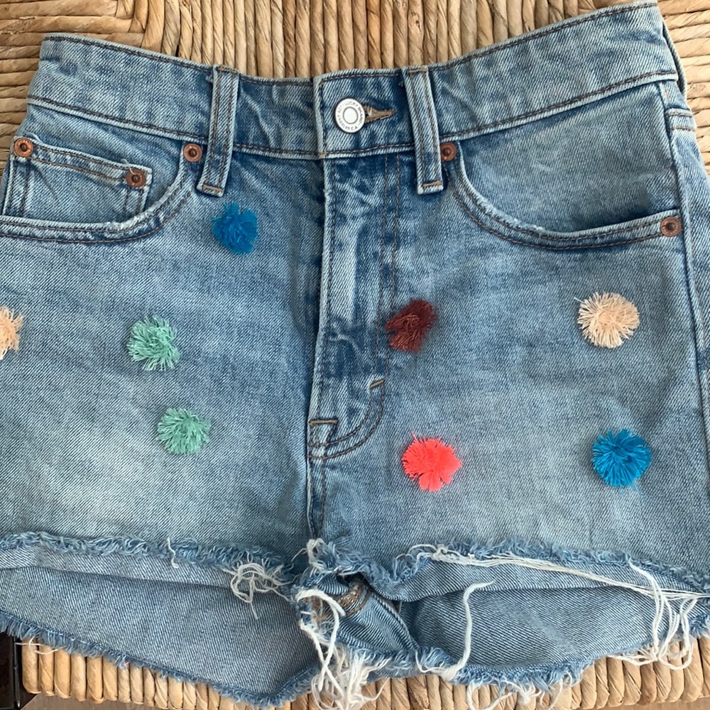 Lucky Brand Pom Pom Shorts